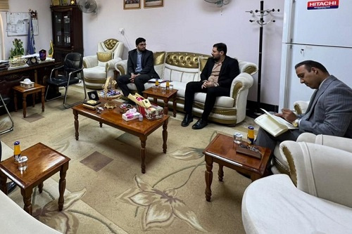 بازدید از دانشکده زبان و گروه ادبیات فارسی دانشگاه کوفه