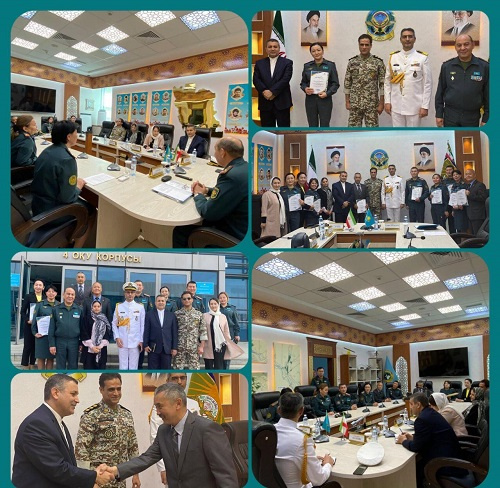 اعطای گواهینامه قبولی به دانشجویان زبان فارسی و ایرانشناسی در قزاقستان