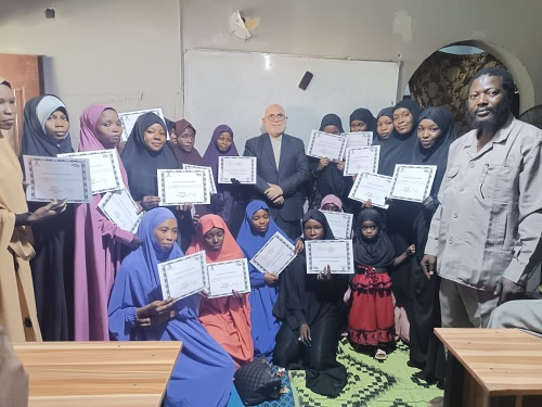 نخستین دوره آموزش فارسی در ایالت نیجر به پایان رسید