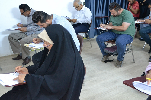 برگزاری آزمون پایان دوره آموزش فارسی در بغداد با حضور ۱۰ فارسی‌آموز