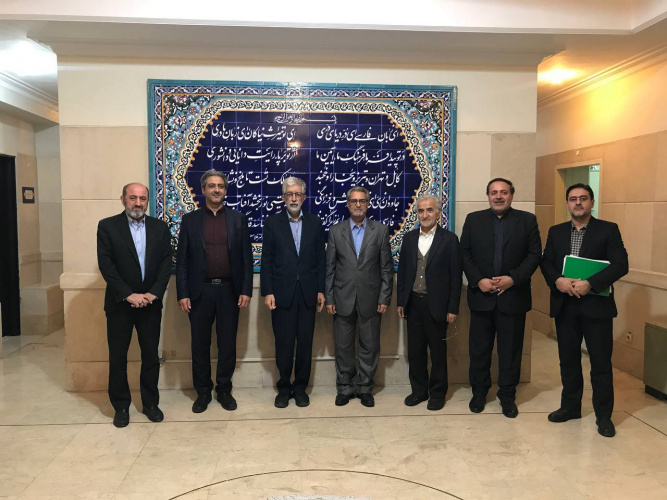 دیدار معاون بین الملل دانشگاه آزاد اسلامی با رئیس بنیاد سعدی