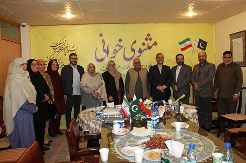 معارفه رایزنی جدید ایران در پاکستان همزمان با یکصد و ششمین محفل مثنوی‌خوانی