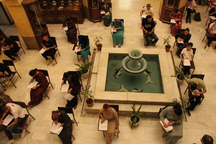 برگزاری امتحانات پایان دوره بهاری‌آموزش زبان فارسی در ترکمنستان