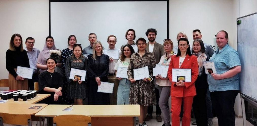 اختتامیه دوره آموزش زبان فارسی در دانشگاه فدرال اورال