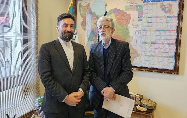 دیدار رایزن فرهنگی جمهوری اسلامی ایران در افغانستان با رئیس بنیاد سعدی