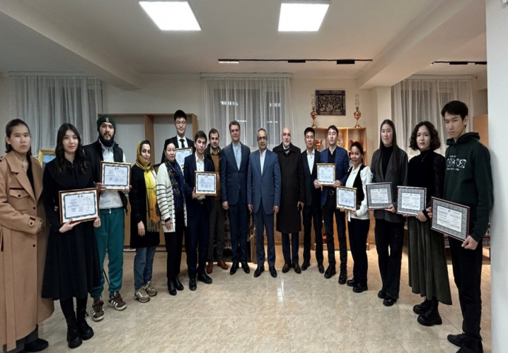 اختتامیه دوره آموزش زبان فارسی در قزاقستان