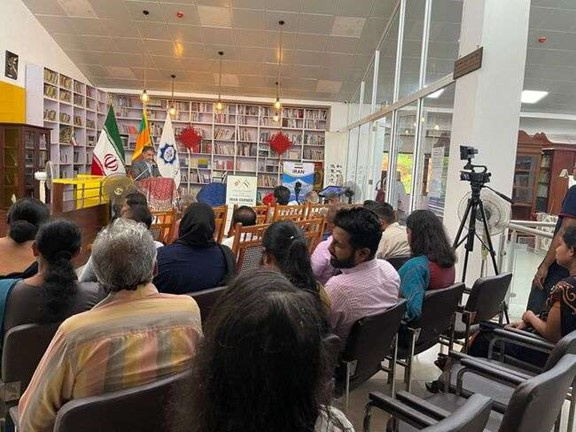 کتابخانه ملی سریلانکا میزبان پاسداشت زبان فارسی شد