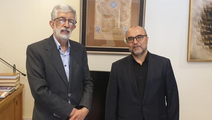 رایزن فرهنگی جدید ایران در ازبکستان با رئیس بنیاد سعدی دیدار کرد