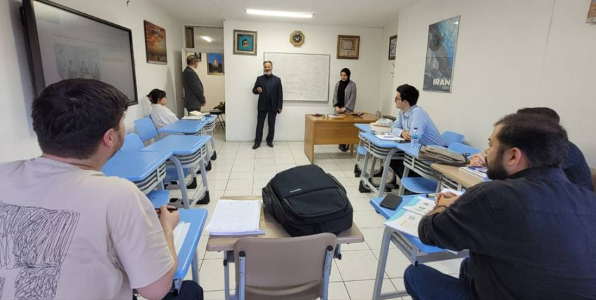 بازدید نماینده بنیاد سعدی در ترکیه از مرکز آموزش زبان فارسی