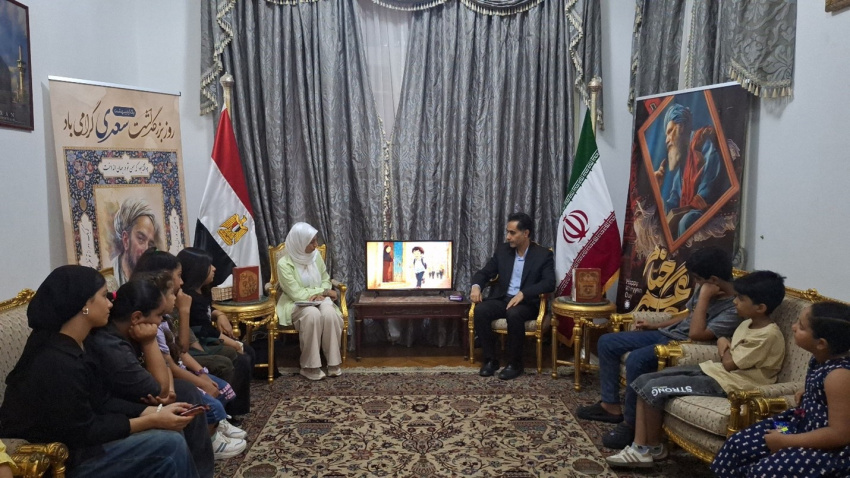 شاهنامه‌خوانی کودکان ایرانی در مصر با «رستم و سهراب»