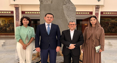 توسعه آموزش زبان فارسی، محور همکاری ایران و دانشگاه ملی اوراسیا قزاقستان