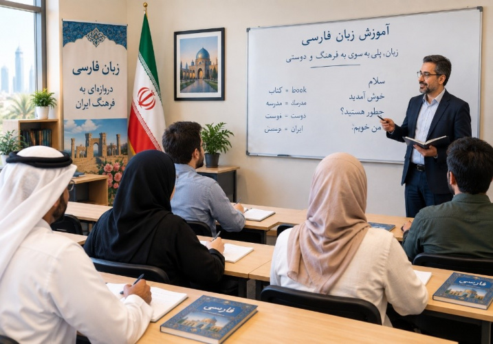 آغاز دوره آموزش زبان فارسی در قطر